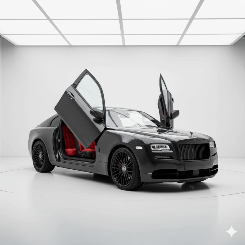 Rolls Royce Wraith Black